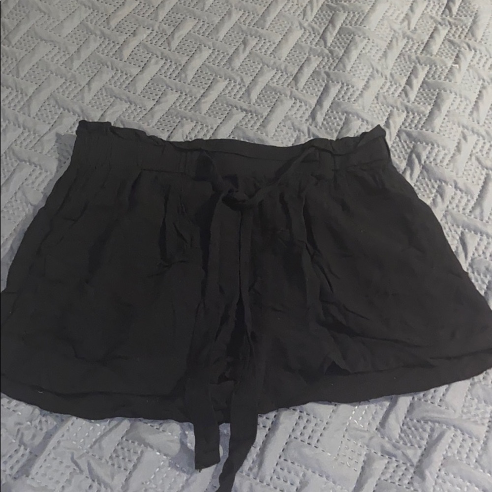 Black comfy shorts